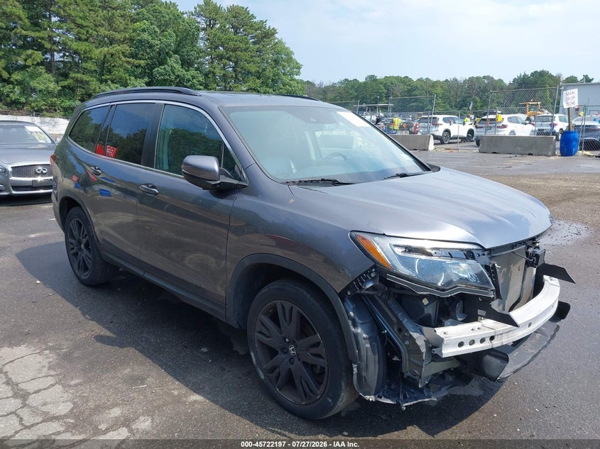 2022 Honda Pilot VIN 5FNYF6H20NB056202 — IAAI salvage auction photo