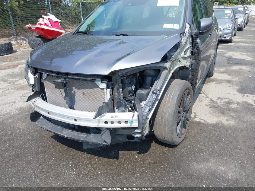 2022 Honda Pilot VIN 5FNYF6H20NB056202 IAAI salvage auction — FRONT END, Wait Title, sold $10,500 on 2026-08-18 (photo 6)