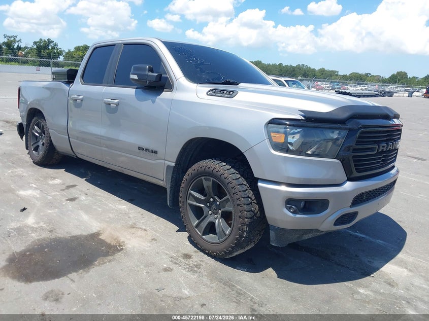 2021 Ram 1500 VIN 1C6RREBT5MN807292 — IAAI salvage auction photo