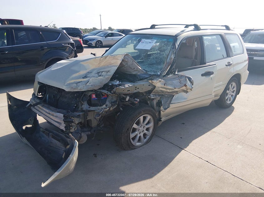 2005 Subaru Forester VIN JF1SG656X5H718142 IAAI salvage auction — FRONT END, Salvage (Texas), sold $300 on 2026-09-08 (photo 2)