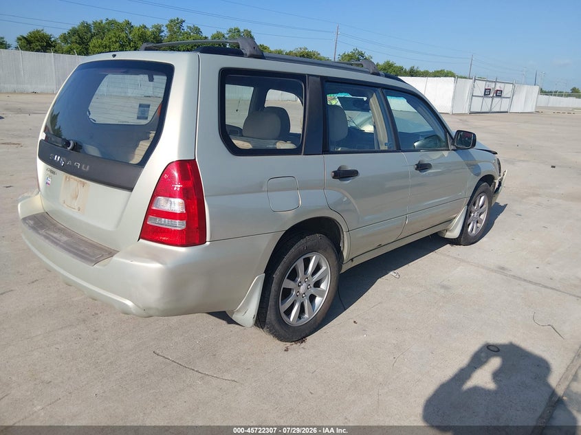 2005 Subaru Forester VIN JF1SG656X5H718142 IAAI salvage auction — FRONT END, Salvage (Texas), sold $300 on 2026-09-08 (photo 4)