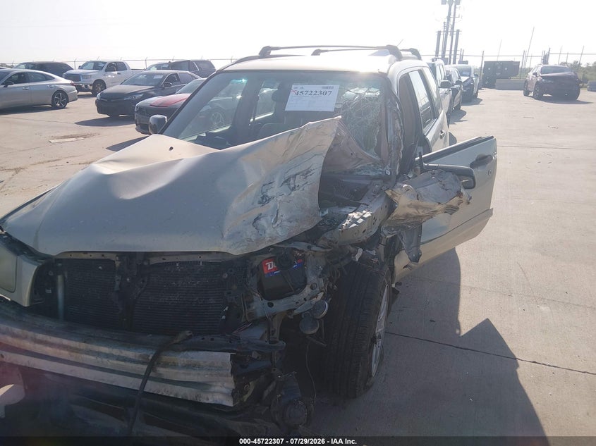 2005 Subaru Forester VIN JF1SG656X5H718142 IAAI salvage auction — FRONT END, Salvage (Texas), sold $300 on 2026-09-08 (photo 6)
