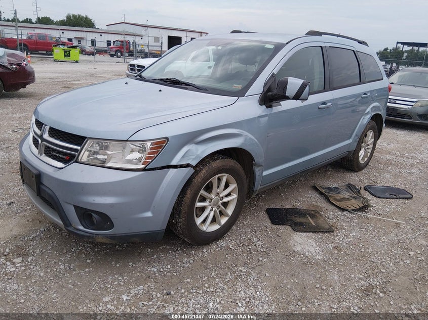 2013 Dodge Journey VIN 3C4PDCBG0DT636862 IAAI salvage auction — LEFT SIDE, Salvage (Missouri), sold $375 on 2026-08-22 (photo 2)