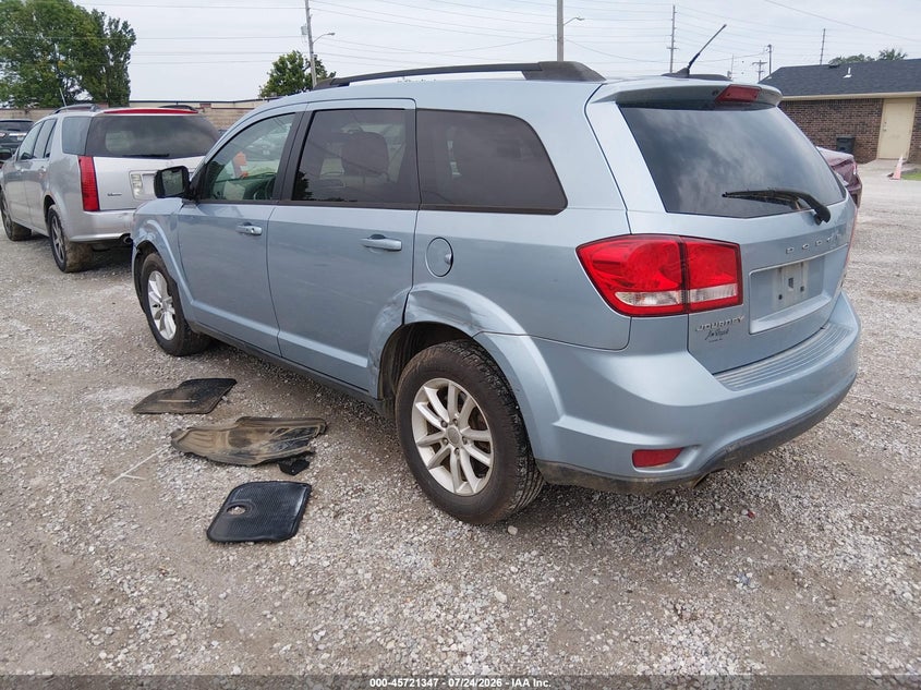 2013 Dodge Journey VIN 3C4PDCBG0DT636862 IAAI salvage auction — LEFT SIDE, Salvage (Missouri), sold $375 on 2026-08-22 (photo 3)
