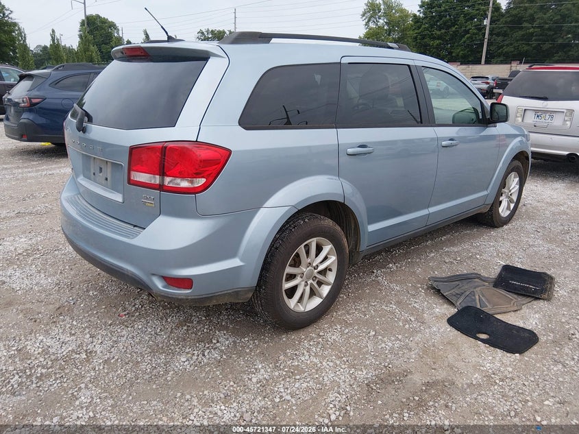 2013 Dodge Journey VIN 3C4PDCBG0DT636862 IAAI salvage auction — LEFT SIDE, Salvage (Missouri), sold $375 on 2026-08-22 (photo 4)