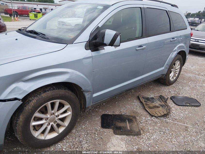 2013 Dodge Journey VIN 3C4PDCBG0DT636862 IAAI salvage auction — LEFT SIDE, Salvage (Missouri), sold $375 on 2026-08-22 (photo 6)