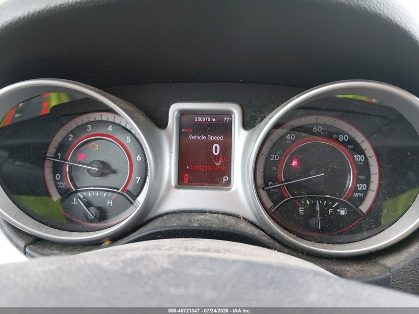 2013 Dodge Journey VIN 3C4PDCBG0DT636862 IAAI salvage auction — LEFT SIDE, Salvage (Missouri), sold $375 on 2026-08-22 (photo 7)
