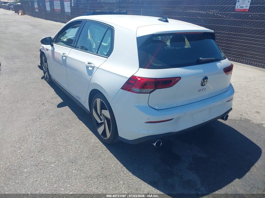 2023 Volkswagen Golf gti VIN WVWGA7CD5PW178089 IAAI salvage auction — FRONT END, Wait Title, sold $8,650 on 2026-08-24 (photo 3)