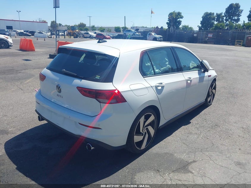 2023 Volkswagen Golf gti VIN WVWGA7CD5PW178089 IAAI salvage auction — FRONT END, Wait Title, sold $8,650 on 2026-08-24 (photo 4)