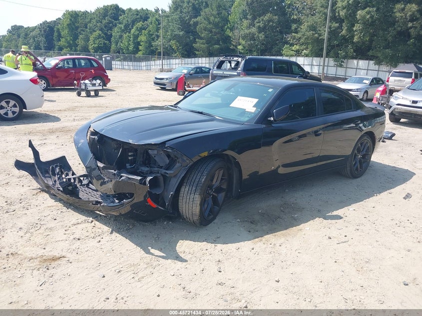 2020 Dodge Charger VIN 2C3CDXBG8LH229129 IAAI salvage auction — FRONT END, Wait Title, sold $1,450 on 2026-09-25 (photo 2)