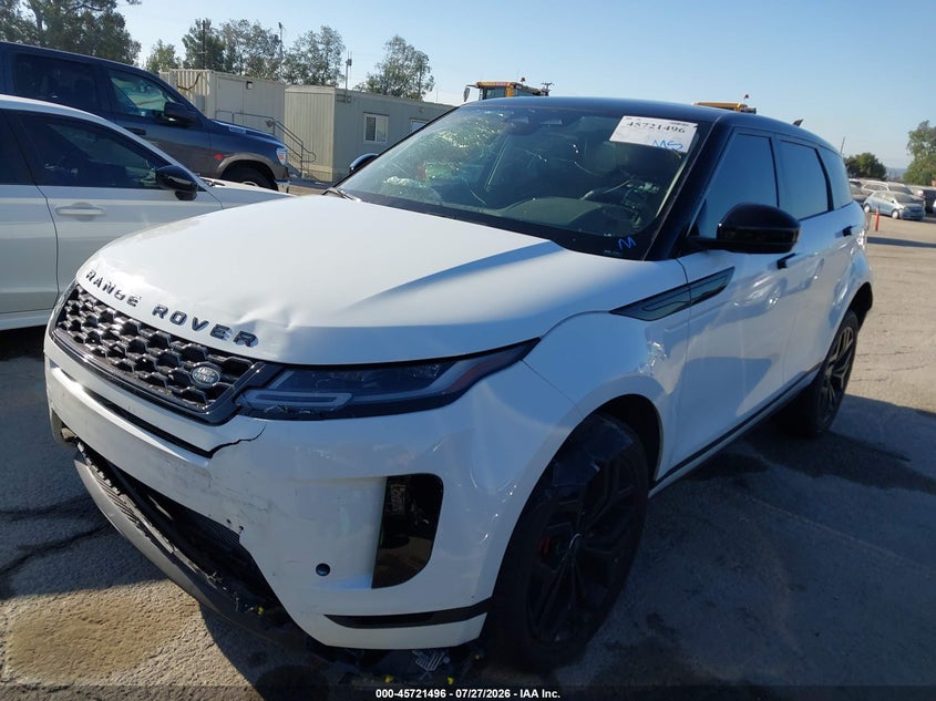 2023 Land rover Range rover evoque VIN SALZP2FX1PH222005 IAAI salvage auction — FRONT END, Wait Title, sold $8,900 on 2026-10-05 (photo 2)