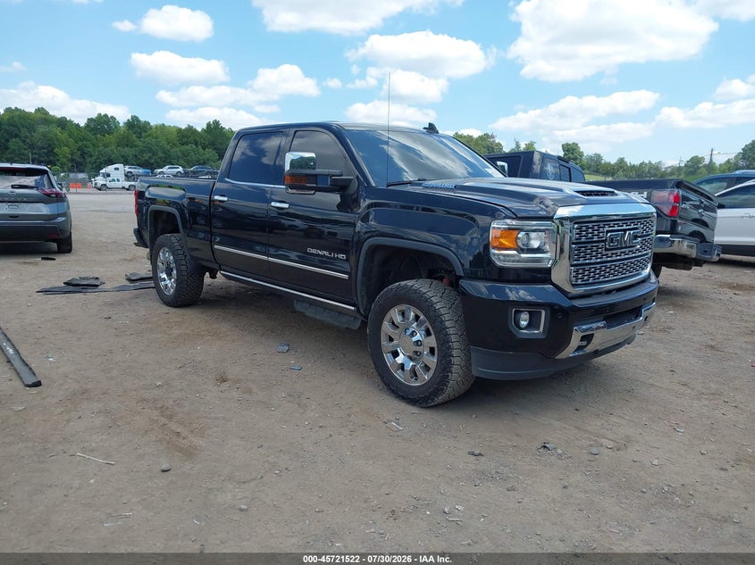 2019 Gmc SIERRA VIN 1GT12SEY6KF222616 IAAI salvage auction — LEFT FRONT, Salvage Title, sold $31,200 on 2026-09-16 (photo 1)