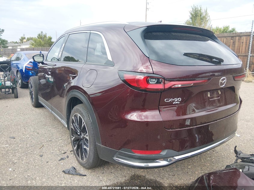 2025 Mazda Cx-90 VIN JM3KKEHA3S1256800 IAAI salvage auction — FRONT END, Salvage (Colorado), sold $15,200 on 2026-10-03 (photo 3)