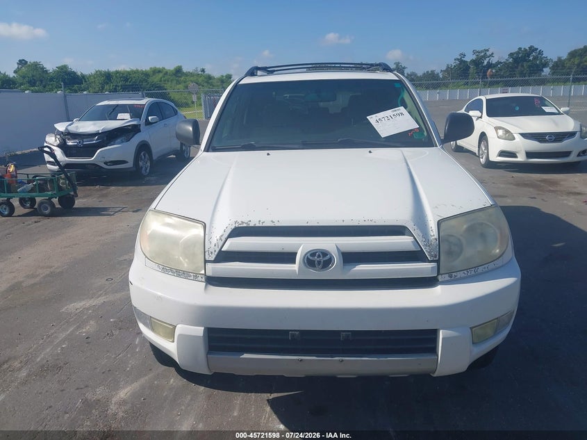 2004 Toyota 4runner VIN JTEBU14R448026499 IAAI salvage auction — NORMAL WEAR, Clear (Virginia), sold $675 on 2026-07-27 (photo 6)