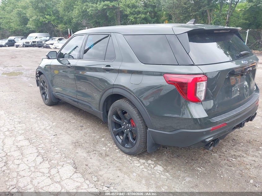 2022 Ford Explorer VIN 1FM5K8GC7NGB88993 IAAI salvage auction — FRONT END, Salvage (Rhode Island), sold $13,000 on 2026-09-08 (photo 3)