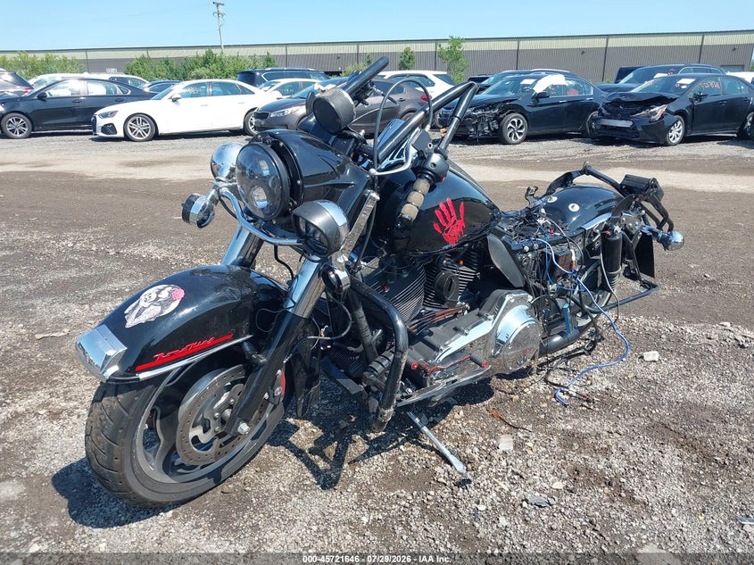 2010 Harley-davidson Flhp VIN 1HD1FHM11AB672271 IAAI salvage auction — LEFT & RIGHT, Salvage (Ohio), sold $525 on 2026-09-11 (photo 2)