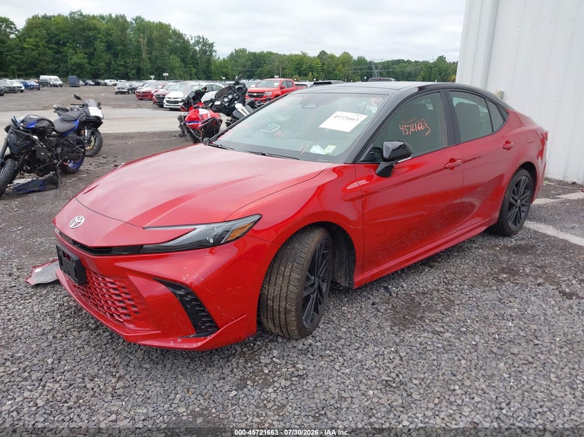 2026 Toyota Camry VIN 4T1DBADK7TU061271 IAAI salvage auction — SIDE, Wait Title, sold $14,250 on 2026-09-08 (photo 2)
