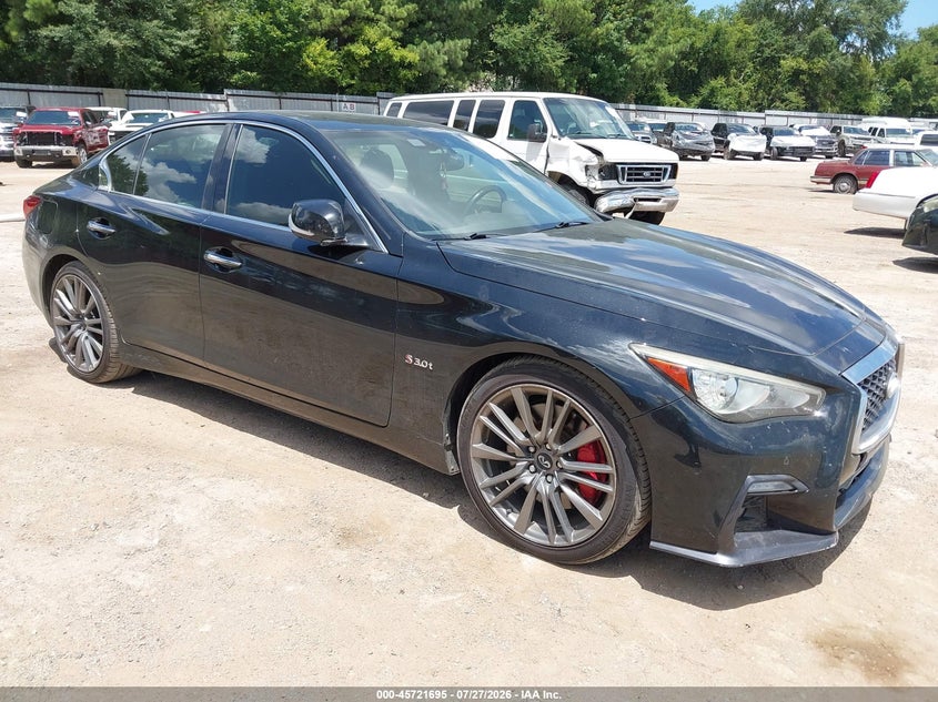 2018 Infiniti Q50 VIN JN1FV7AP9JM461565 — IAAI salvage auction photo