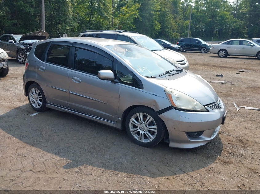 2009 Honda Fit VIN JHMGE88429S065423 IAAI salvage auction — SIDE, Salvage - Greater Than 75% (Maryland), sold $1,500 on 2026-10-02 (photo 1)