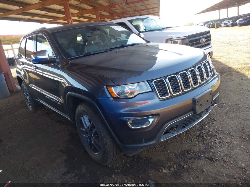 2020 Jeep Grand cherokee VIN 1C4RJFBG1LC110043 IAAI salvage auction — UNKNOWN, Salvage Title, sold $7,100 on 2026-08-03 (photo 1)