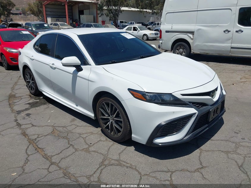 2023 Toyota Camry VIN 4T1T11AK2PU813354 IAAI salvage auction — REAR END, Salvage (California), sold $8,700 on 2026-08-01 (photo 1)