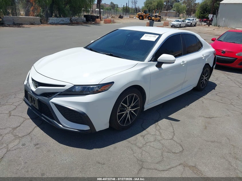 2023 Toyota Camry VIN 4T1T11AK2PU813354 IAAI salvage auction — REAR END, Salvage (California), sold $8,700 on 2026-08-01 (photo 2)
