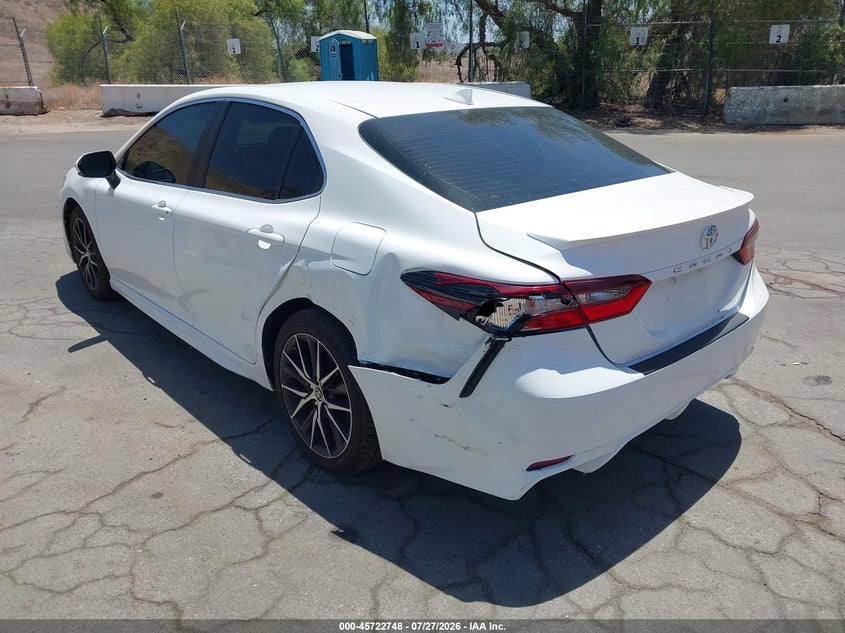 2023 Toyota Camry VIN 4T1T11AK2PU813354 IAAI salvage auction — REAR END, Salvage (California), sold $8,700 on 2026-08-01 (photo 3)