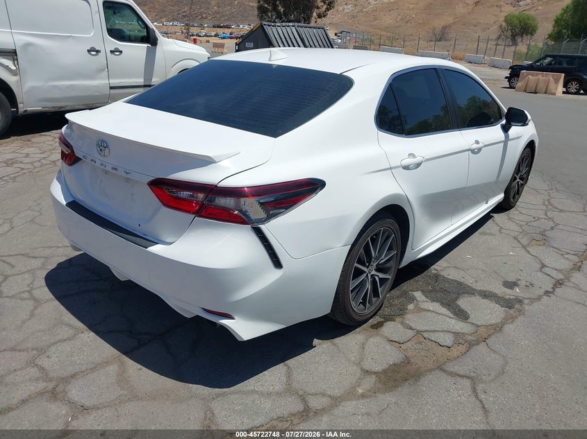 2023 Toyota Camry VIN 4T1T11AK2PU813354 IAAI salvage auction — REAR END, Salvage (California), sold $8,700 on 2026-08-01 (photo 4)