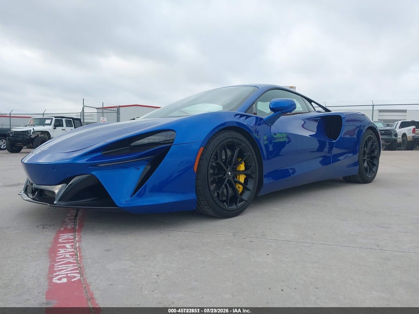 2024 Mclaren Artura VIN SBM16AEA2RW002389 IAAI salvage auction — REAR END, Certificate Of Destruction (Florida), sold $70,500 on 2026-07-28 (photo 2)
