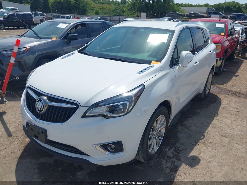 2019 Buick Envision VIN LRBFX2SA2KD021787 IAAI salvage auction — UNDERCARRIAGE, Salvage (Oklahoma), sold $7,875 on 2026-08-19 (photo 2)