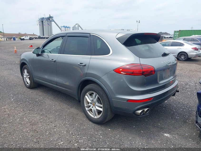 2017 Porsche Cayenne VIN WP1AB2A29HLA50205 IAAI salvage auction — FRONT END, Mv-907A (New York), sold $6,300 on 2026-08-15 (photo 3)