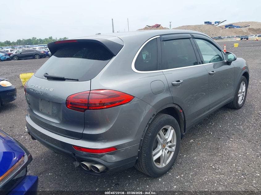 2017 Porsche Cayenne VIN WP1AB2A29HLA50205 IAAI salvage auction — FRONT END, Mv-907A (New York), sold $6,300 on 2026-08-15 (photo 4)