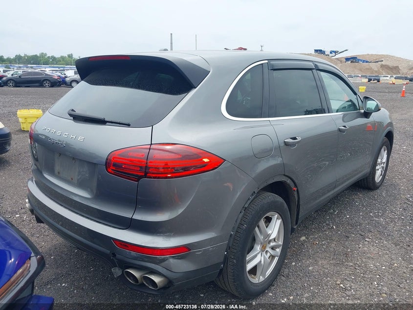 2017 Porsche Cayenne VIN WP1AB2A29HLA50205 IAAI salvage auction — FRONT END, Mv-907A (New York), sold $6,300 on 2026-08-15 (photo 6)