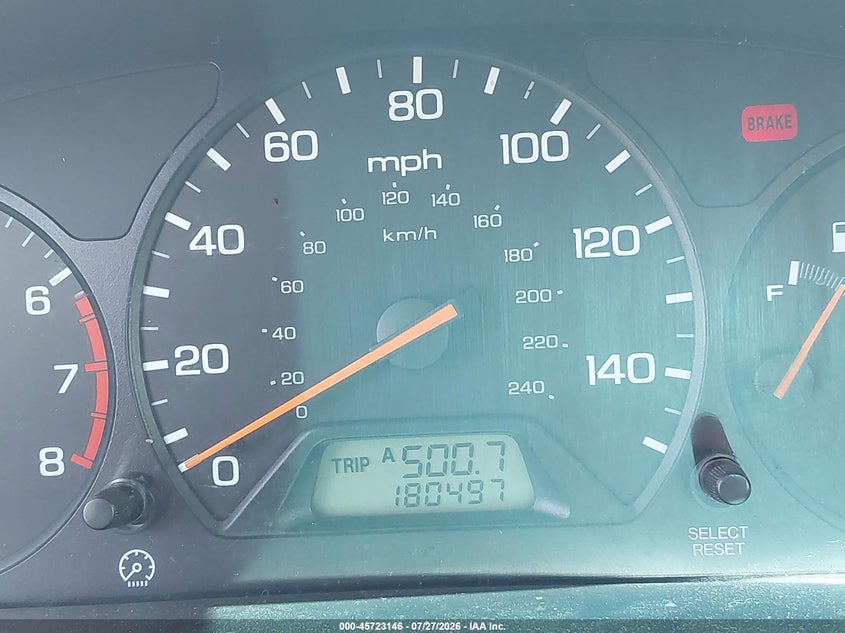 2001 Honda Accord VIN JHMCG66061C026815 IAAI salvage auction — FRONT END, Salvage (California), sold $175 on 2026-08-03 (photo 7)