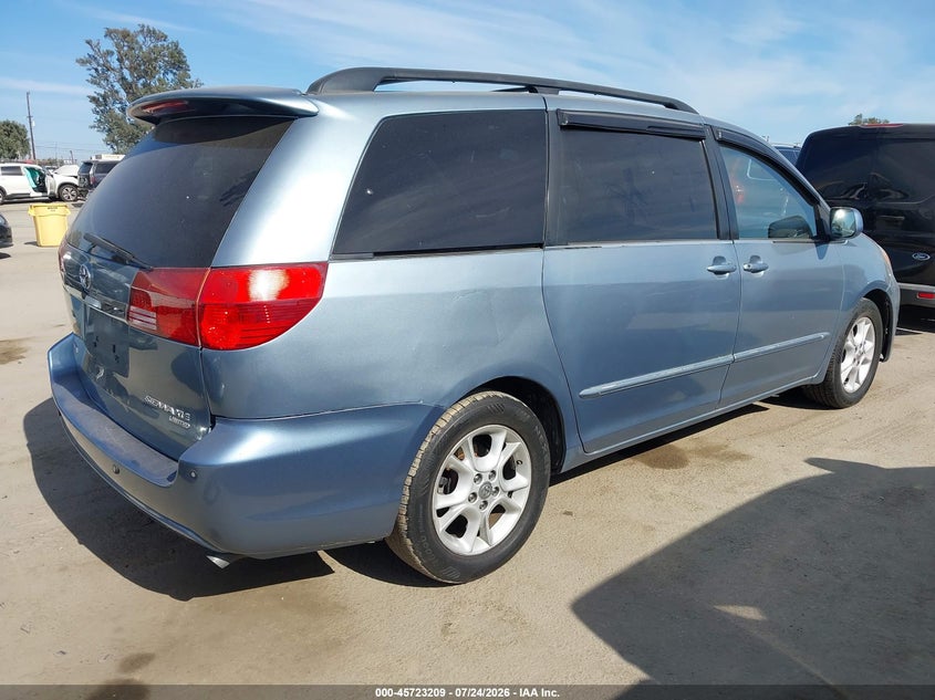 2004 Toyota Sienna VIN 5TDZA22C84S067410 IAAI salvage auction — FRONT END, Salvage (California), sold $725 on 2026-08-01 (photo 4)