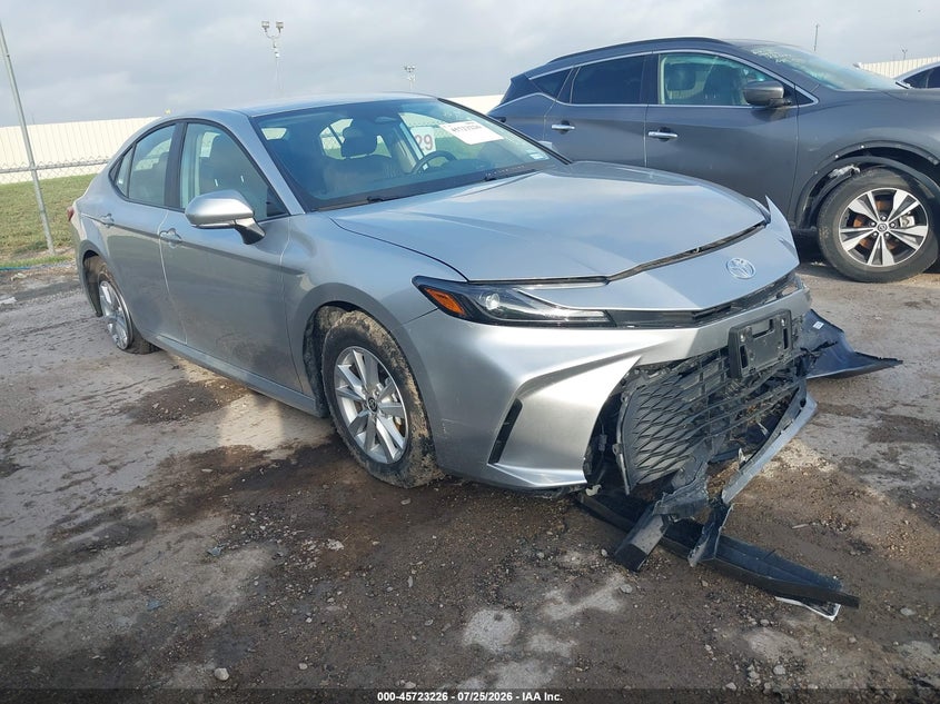 2026 Toyota Camry VIN 4T1DAACK8TU686413 IAAI salvage auction — FRONT END, Enterprise Vehicles Clear Only (Texas), sold $11,100 on 2026-07-31 (photo 1)