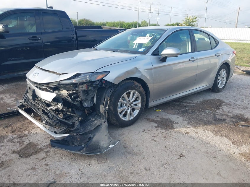 2026 Toyota Camry VIN 4T1DAACK8TU686413 IAAI salvage auction — FRONT END, Enterprise Vehicles Clear Only (Texas), sold $11,100 on 2026-07-31 (photo 2)