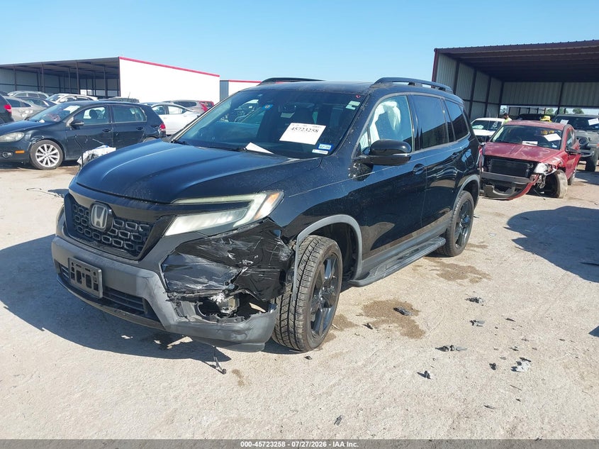 2019 Honda Passport VIN 5FNYF8H06KB001372 IAAI salvage auction — LEFT FRONT, Salvage (Texas), sold $9,100 on 2026-08-25 (photo 2)