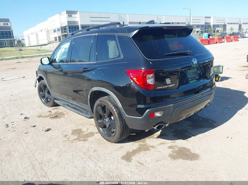 2019 Honda Passport VIN 5FNYF8H06KB001372 IAAI salvage auction — LEFT FRONT, Salvage (Texas), sold $9,100 on 2026-08-25 (photo 3)