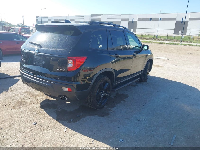 2019 Honda Passport VIN 5FNYF8H06KB001372 IAAI salvage auction — LEFT FRONT, Salvage (Texas), sold $9,100 on 2026-08-25 (photo 4)