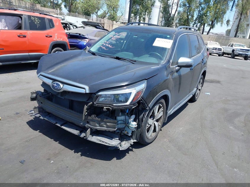 2021 Subaru Forester VIN JF2SKAXC5MH490601 IAAI salvage auction — SIDE, Salvage Certificate (California), sold $3,350 on 2026-09-06 (photo 2)