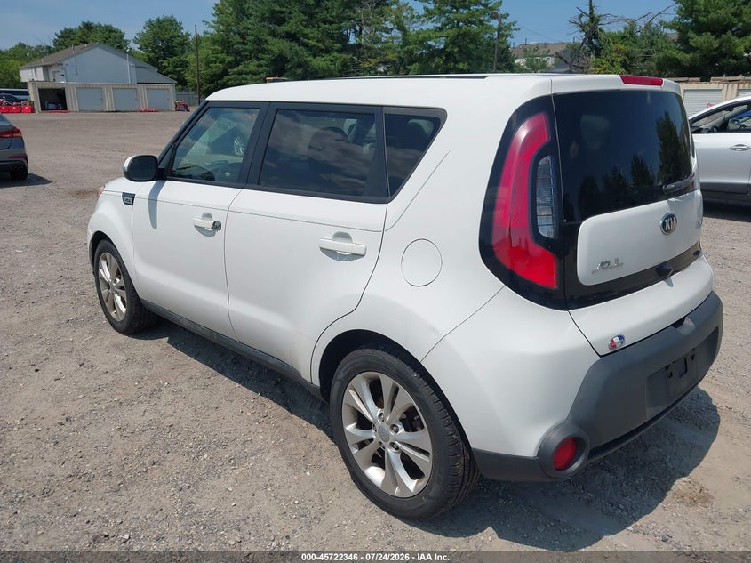 2014 Kia Soul VIN KNDJP3A53E7028420 IAAI salvage auction — NORMAL WEAR, Clear (New Jersey), sold $300 on 2026-07-28 (photo 3)