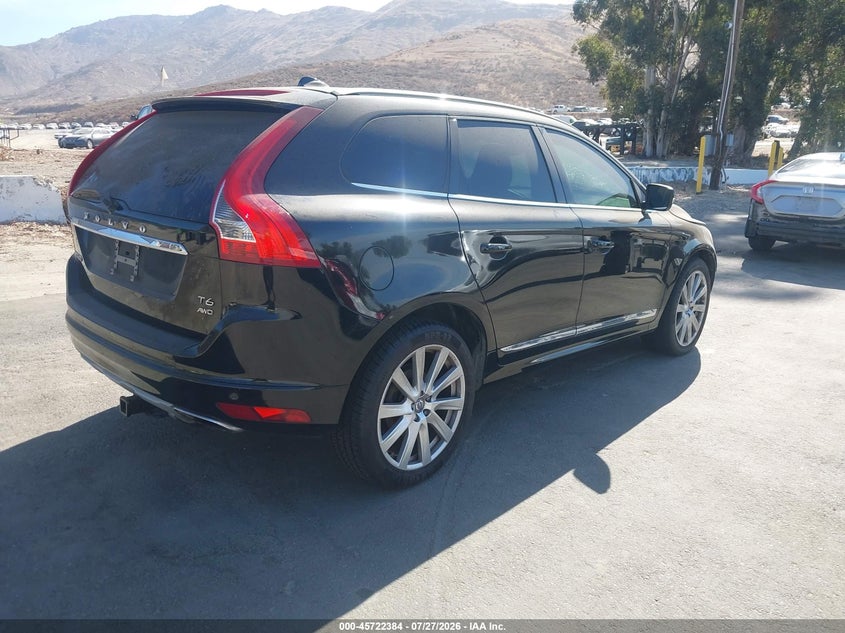 2017 Volvo Xc60 VIN YV449MRU5H2035571 IAAI salvage auction — NORMAL WEAR, Clear - Dealer Only (California), sold $100 on 2026-08-18 (photo 4)