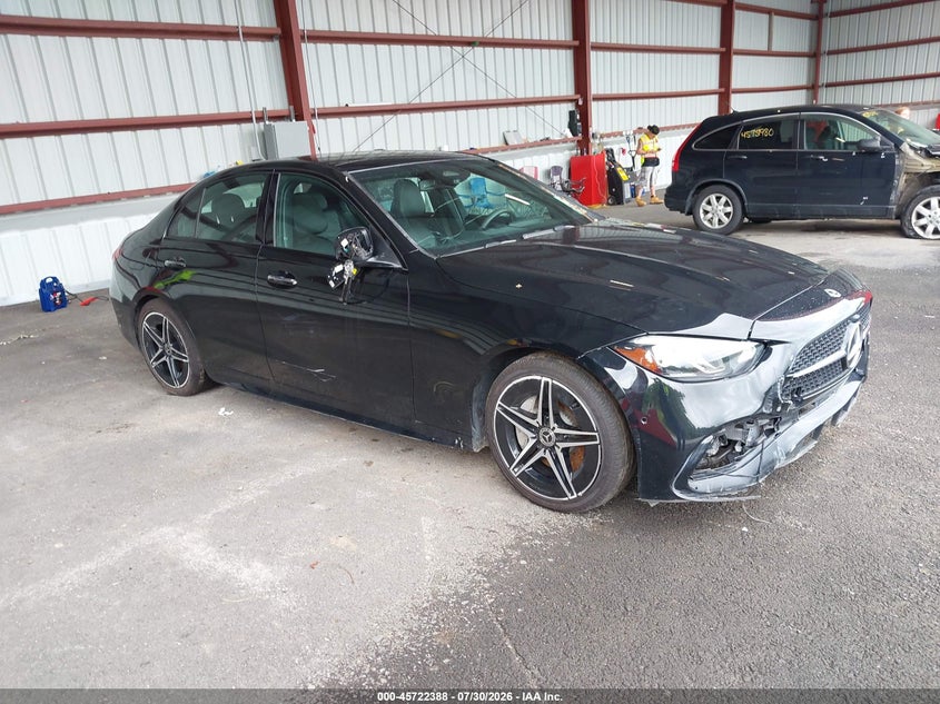 2023 Mercedes-benz C-klasse VIN W1KAF4HB0PR132395 — IAAI salvage auction photo