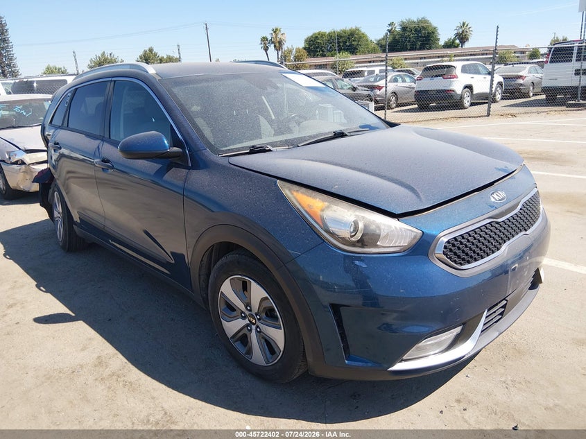 2018 Kia Niro VIN KNDCB3LC6J5200755 IAAI salvage auction — REAR END, Salvage Title, sold $2,900 on 2026-08-20 (photo 1)