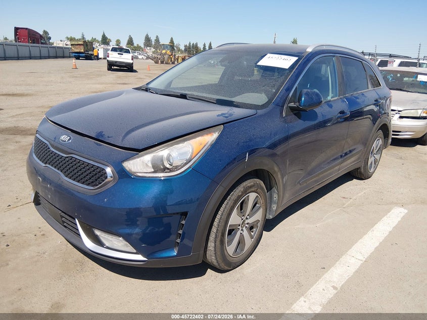 2018 Kia Niro VIN KNDCB3LC6J5200755 IAAI salvage auction — REAR END, Salvage Title, sold $2,900 on 2026-08-20 (photo 2)