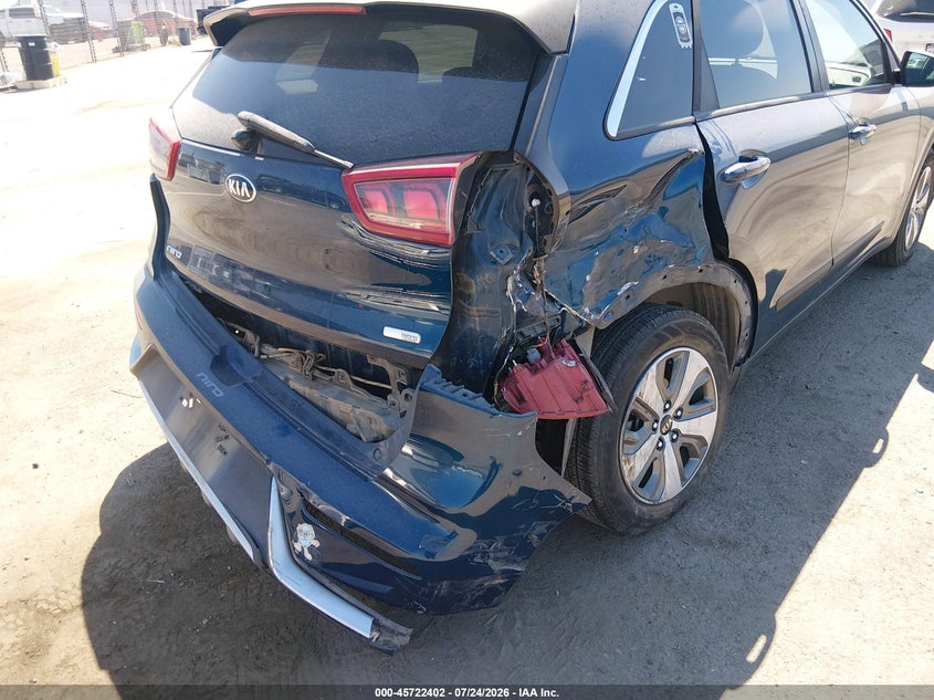 2018 Kia Niro VIN KNDCB3LC6J5200755 IAAI salvage auction — REAR END, Salvage Title, sold $2,900 on 2026-08-20 (photo 6)