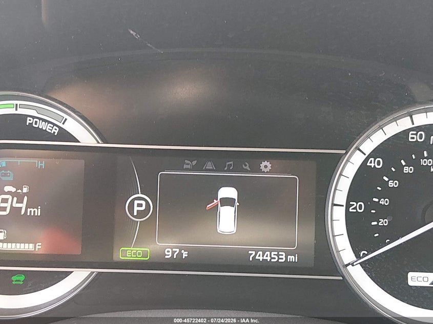 2018 Kia Niro VIN KNDCB3LC6J5200755 IAAI salvage auction — REAR END, Salvage Title, sold $2,900 on 2026-08-20 (photo 7)