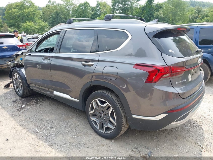 2022 Hyundai Santa fe VIN KM8S5DA13NU041341 IAAI salvage auction — LEFT SIDE, Salvage Title, sold $12,200 on 2026-09-02 (photo 3)
