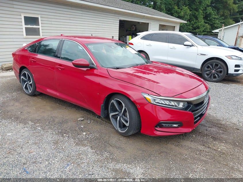 2019 Honda Accord VIN 1HGCV1F35KA164512 — IAAI salvage auction photo
